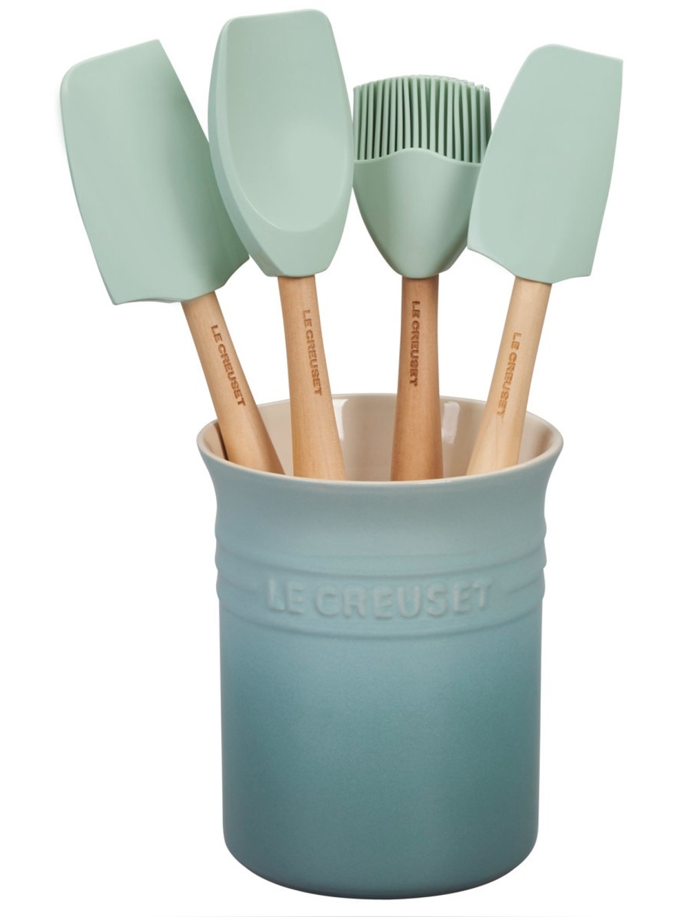 Le Creuset Stoneware Ceramic Utensil Holder
- without utensils